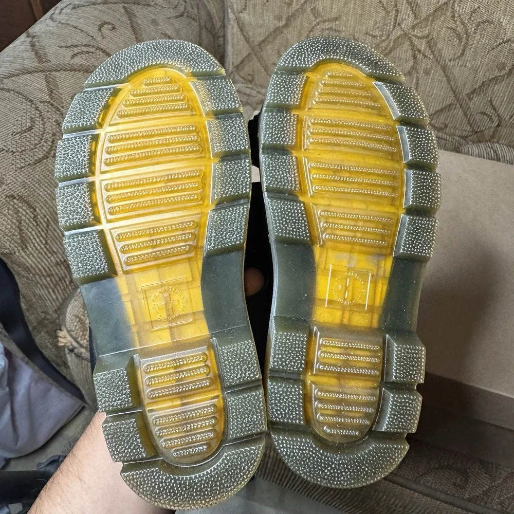Dr Martens  Kids Callan J Black‎ Leather Sandals sizes US 11 Kids AirWair